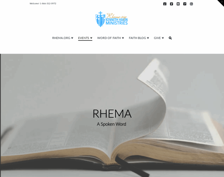Events.rhema.org thumbnail