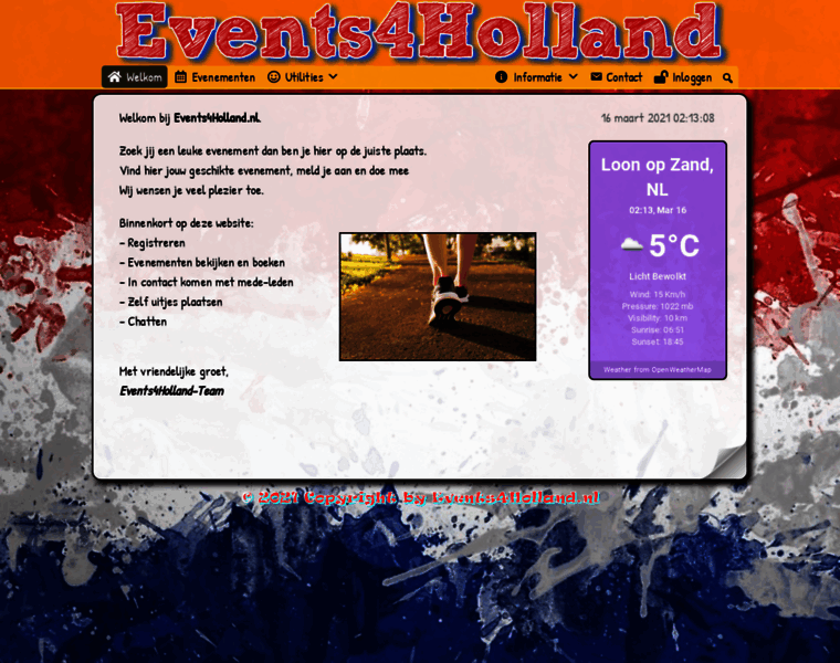 Events4holland.nl thumbnail