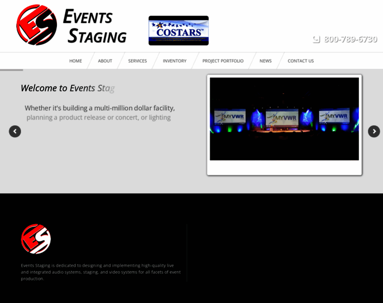 Eventsstaging.com thumbnail
