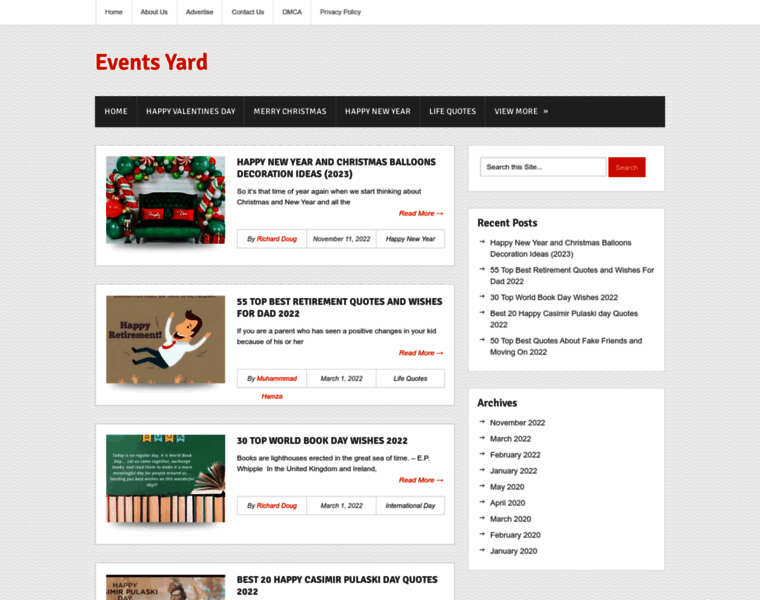 Eventsyard.com thumbnail