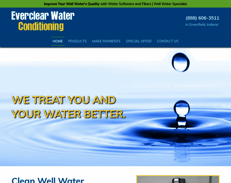 Everclearsoftwater.com thumbnail