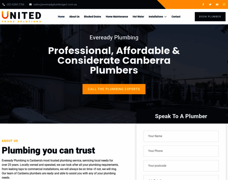 Evereadyplumbingact.com.au thumbnail