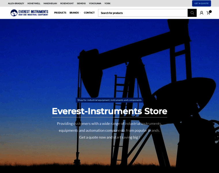 Everest-instruments.com thumbnail