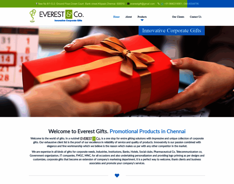 Everestgifts.in thumbnail