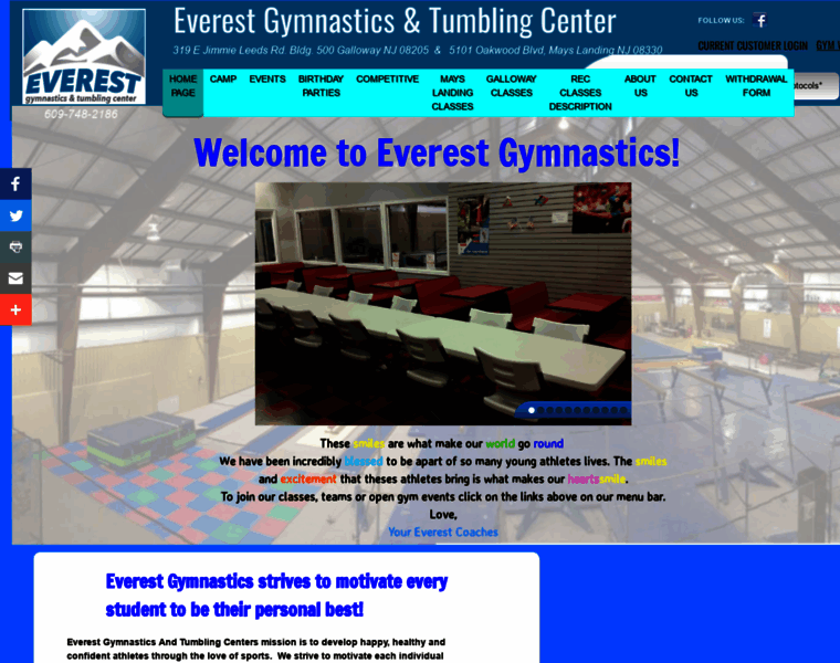 Everestgymnastics.com thumbnail