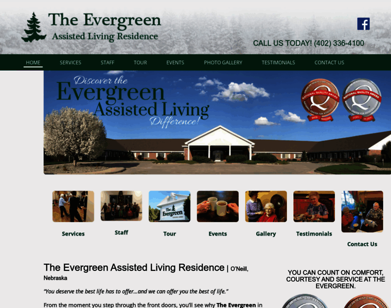 Evergreenalf.com thumbnail