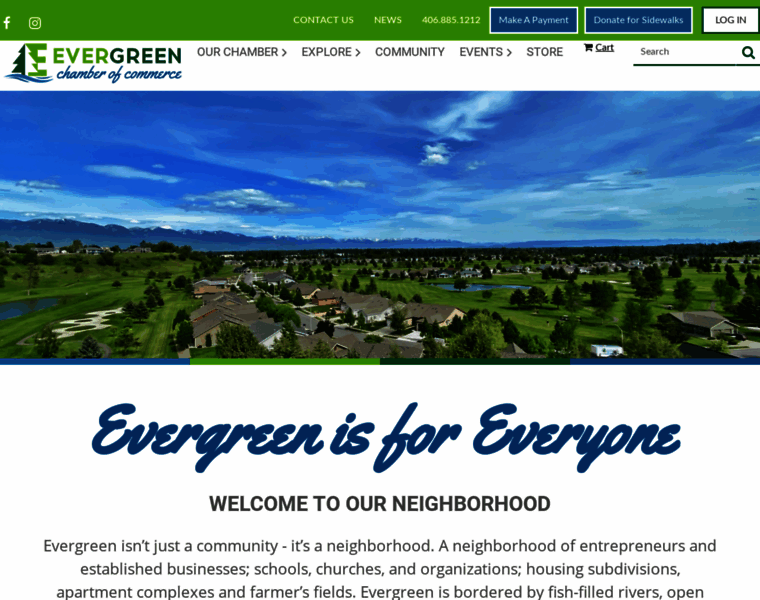 Evergreencofc.com thumbnail