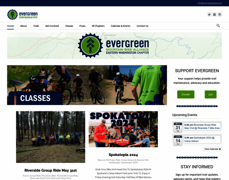 Evergreeneast.org thumbnail