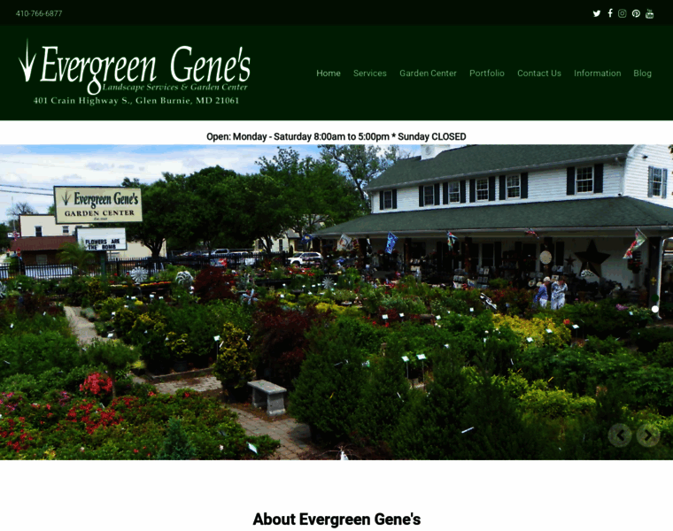 Evergreengenes.com thumbnail