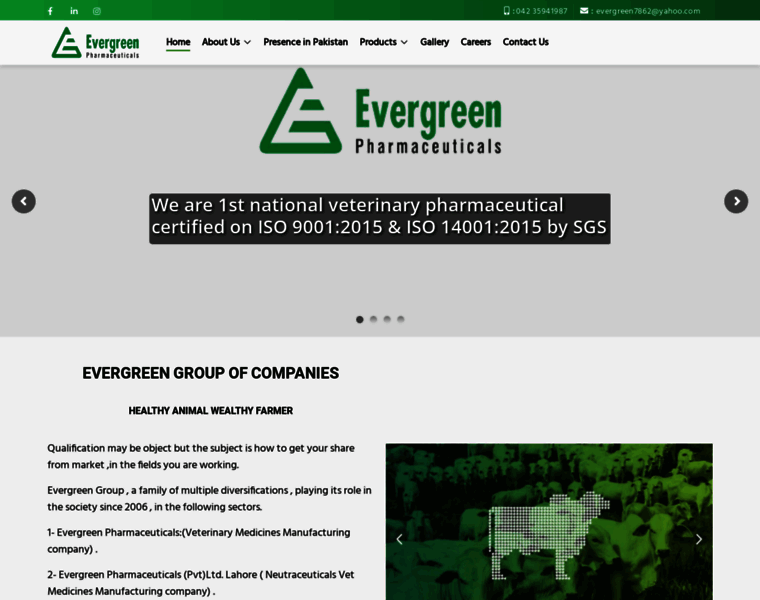 Evergreenpharma.org thumbnail