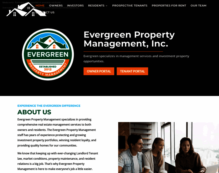 Evergreenpropertymgmt.net thumbnail