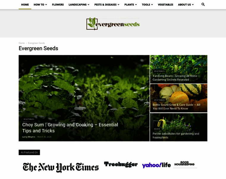 Evergreenseeds.com thumbnail
