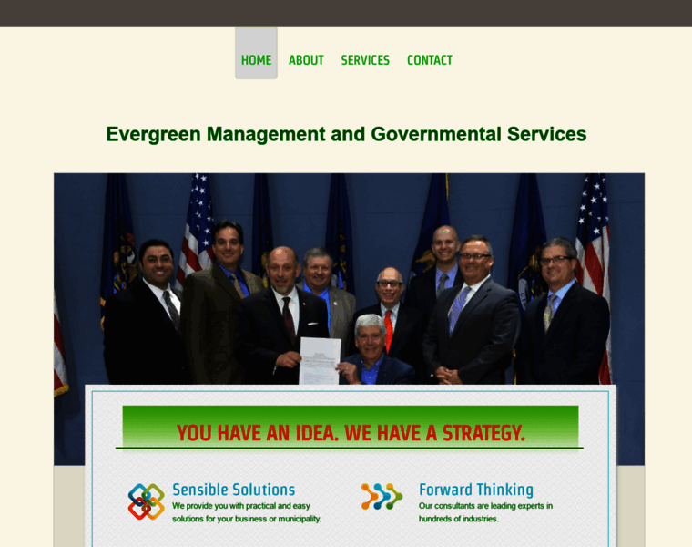 Evergreenservices.org thumbnail