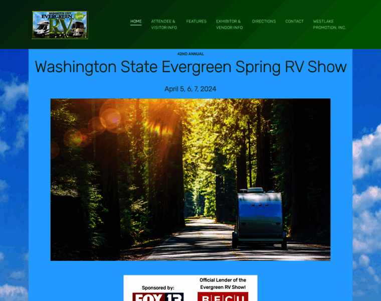 Evergreenspringrvshow.com thumbnail