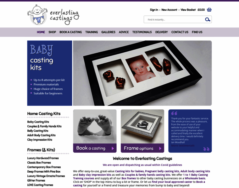 Everlastingcastings.co.uk thumbnail