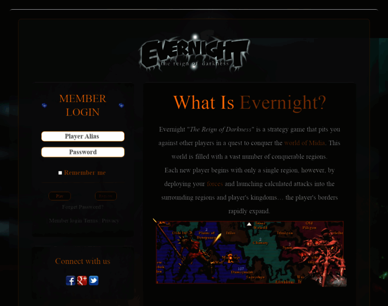 Evernightgame.com thumbnail