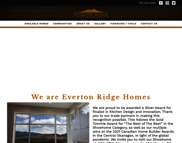 Evertonridge.ca thumbnail