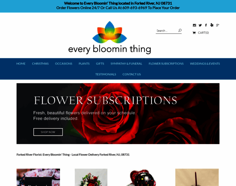 Everybloominthing.org thumbnail