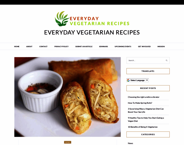 Everyday-vegetarian-recipes.com thumbnail