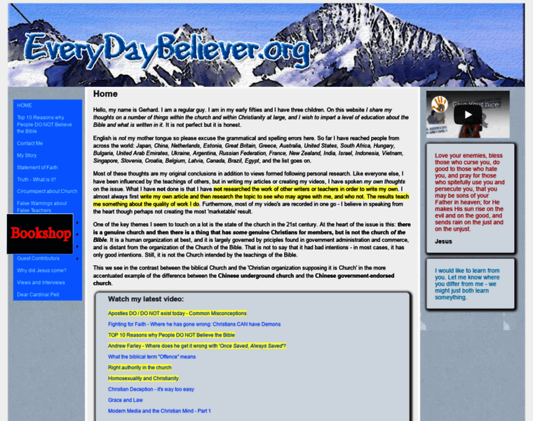Everydaybeliever.org thumbnail