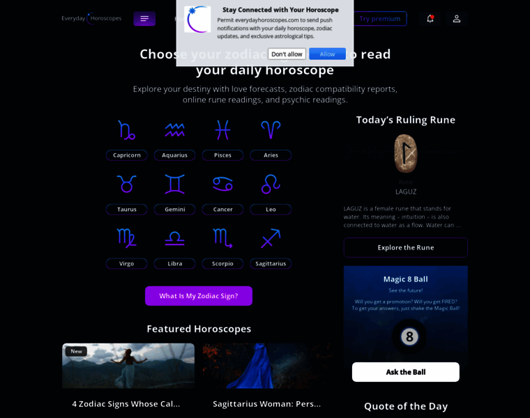 Everydayhoroscopes.com thumbnail Everydayhoroscopes.com thumbnail