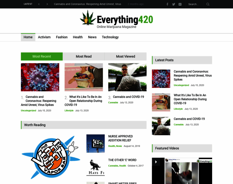 Everything420.com thumbnail