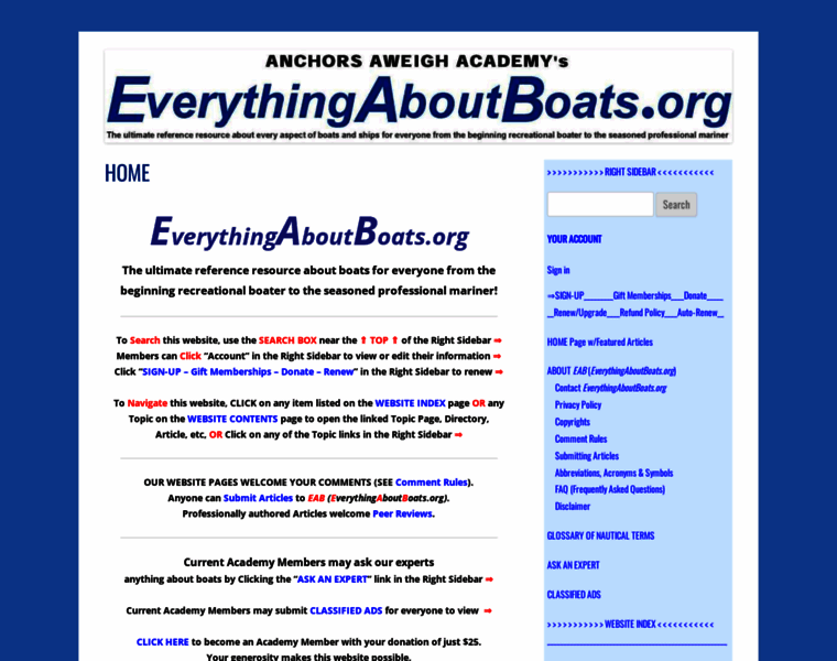 Everythingaboutboats.org thumbnail