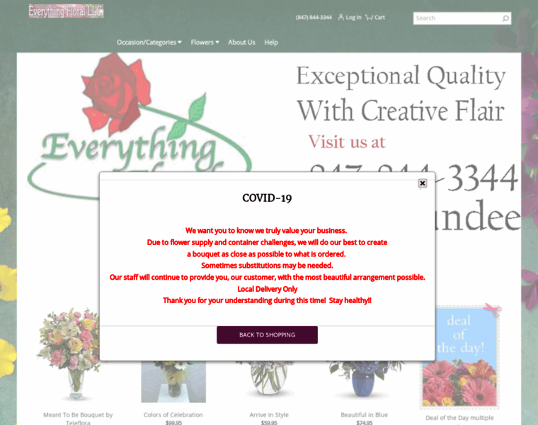Everythingfloral.com thumbnail