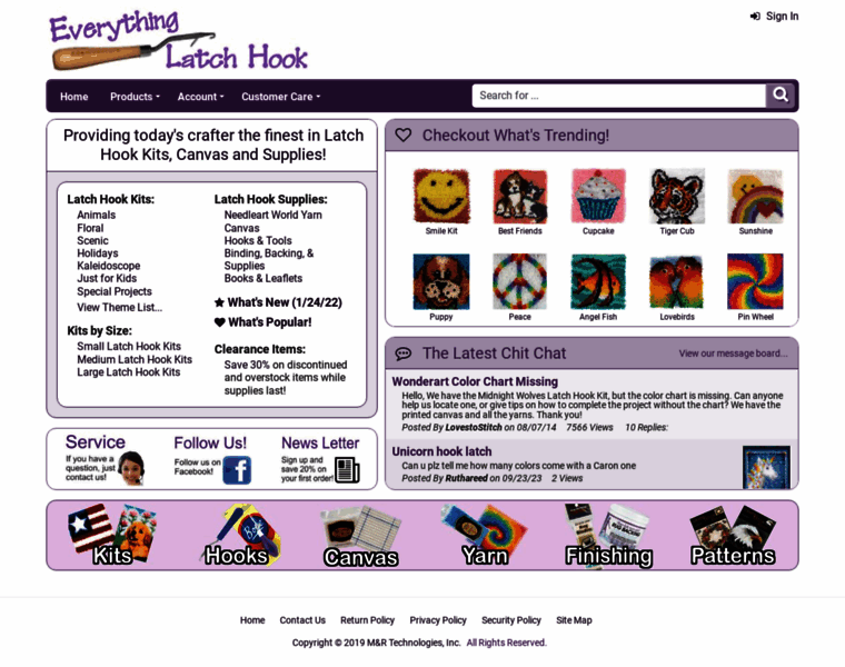 Everythinglatchhook.com thumbnail