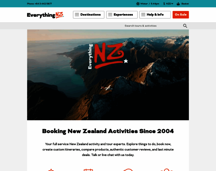 Everythingnewzealand.com thumbnail
