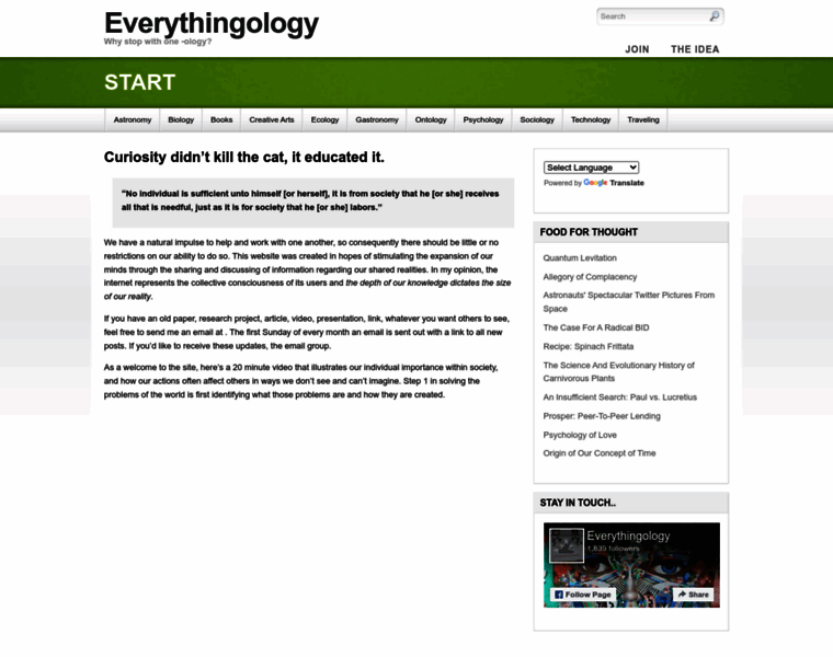 Everythingology.com thumbnail