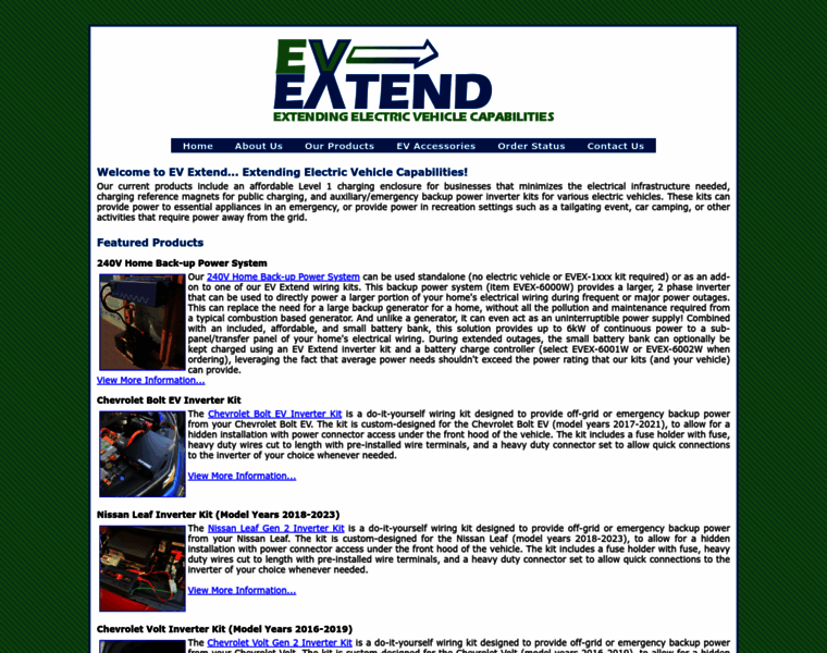 Evextend.com thumbnail