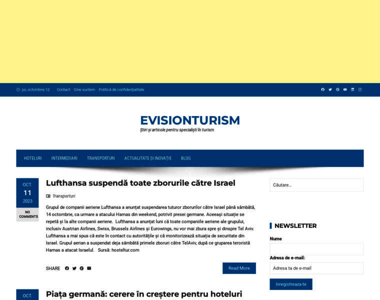 Evisionturism.ro thumbnail
