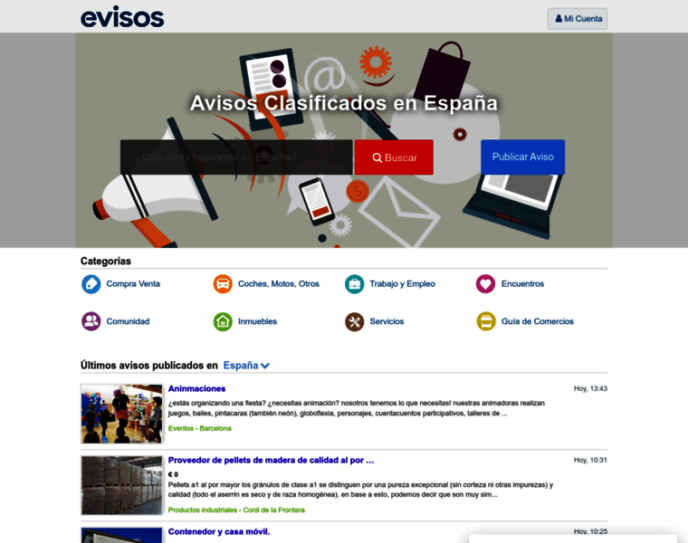 Evisos.es thumbnail
