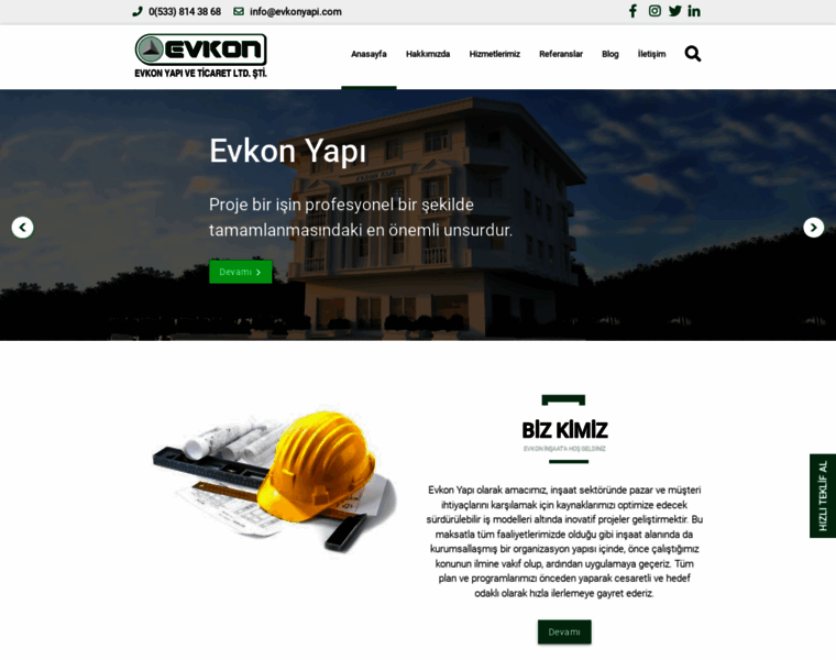 Evkonyapi.com thumbnail