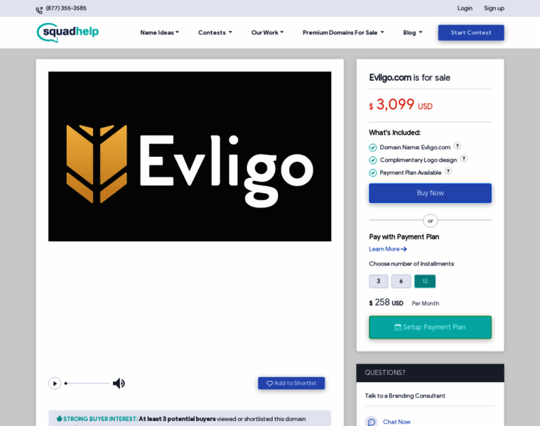 Evligo.com thumbnail