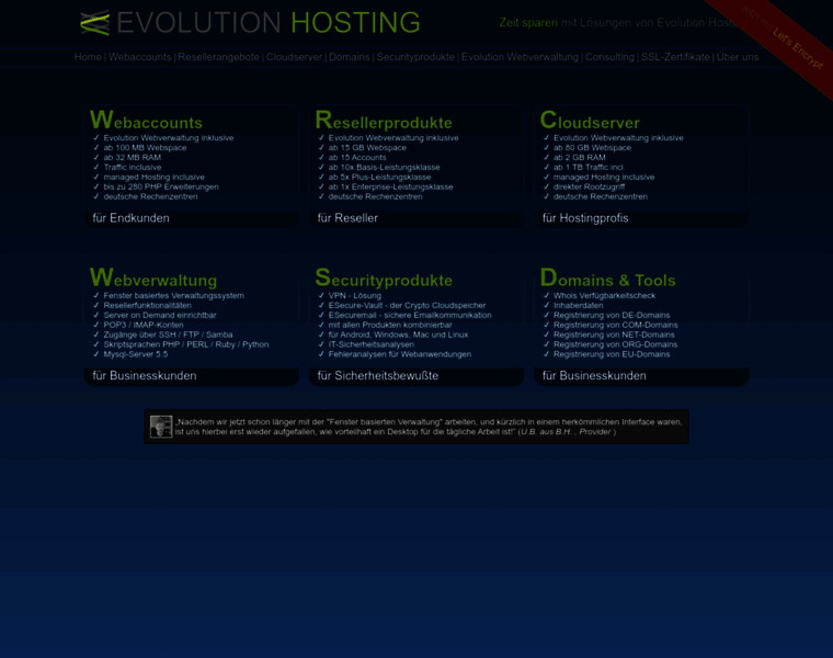 Evolution-hosting.eu thumbnail