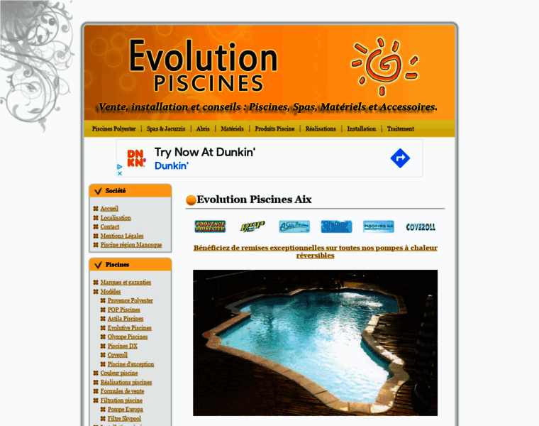 Evolution-piscines.com thumbnail