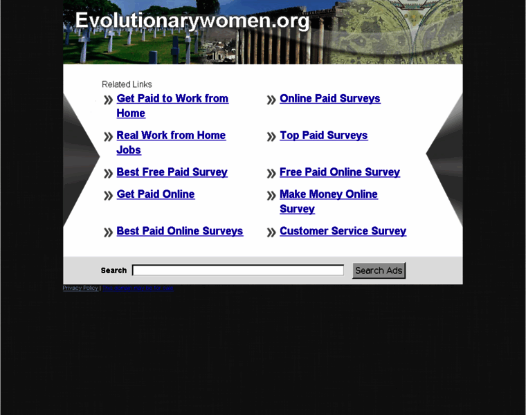 Evolutionarywomen.org thumbnail