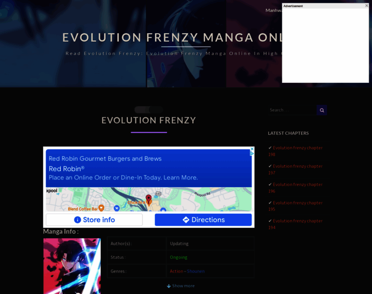 Evolutionfrenzy.com thumbnail