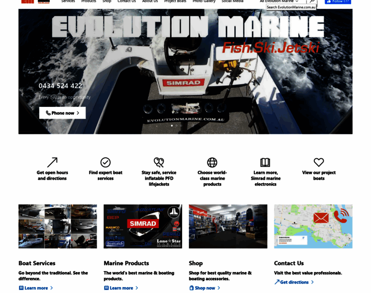 Evolutionmarine.com.au thumbnail