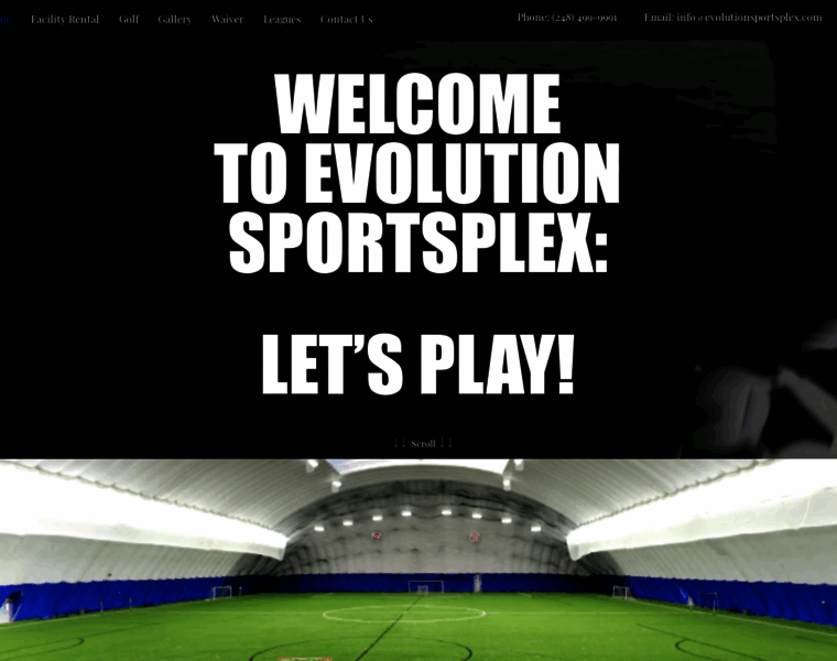 Evolutionsportsplex.com thumbnail