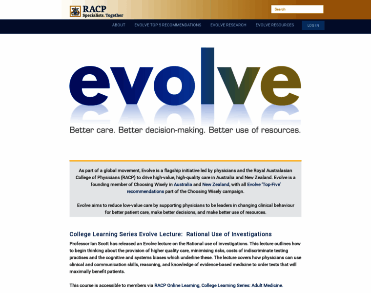 Evolve.edu.au thumbnail