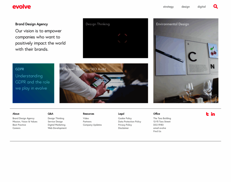 Evolvedesign.ie thumbnail
