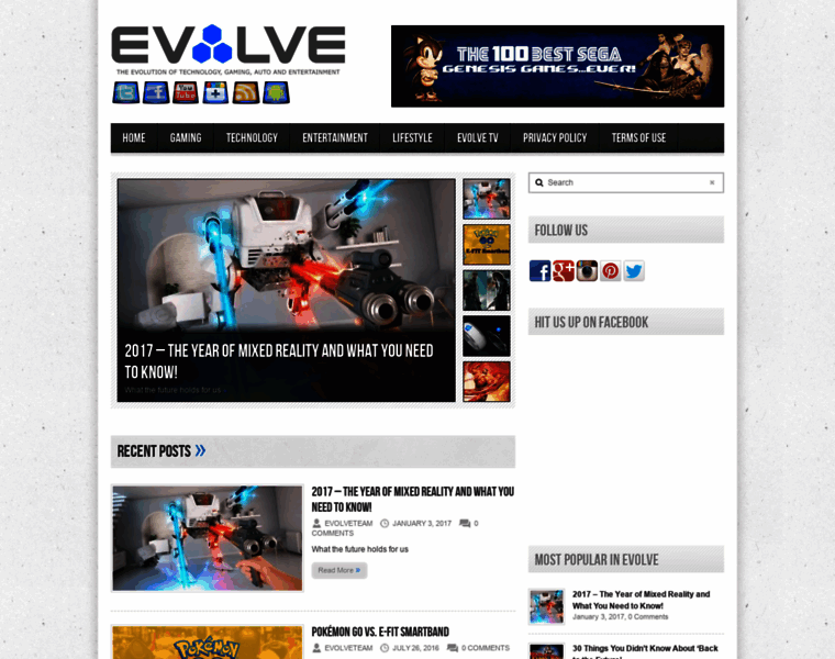 Evolveent.com thumbnail