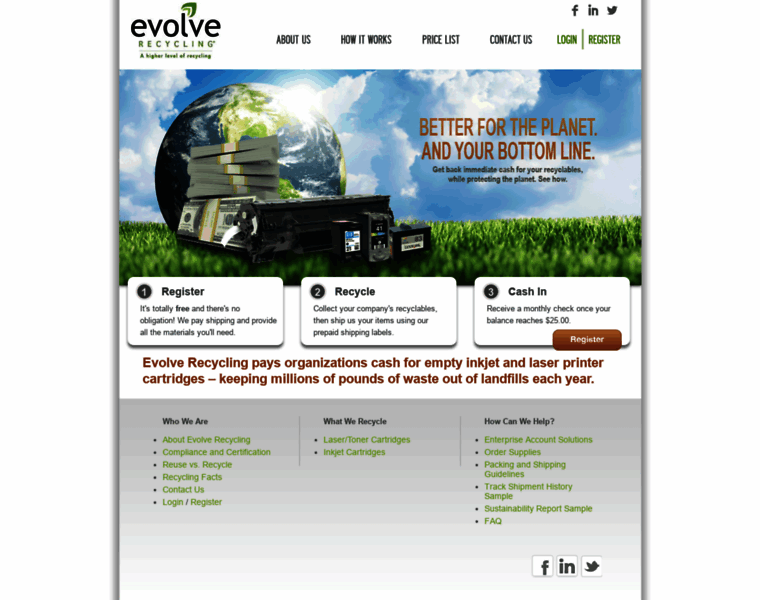Evolverecycling.com thumbnail