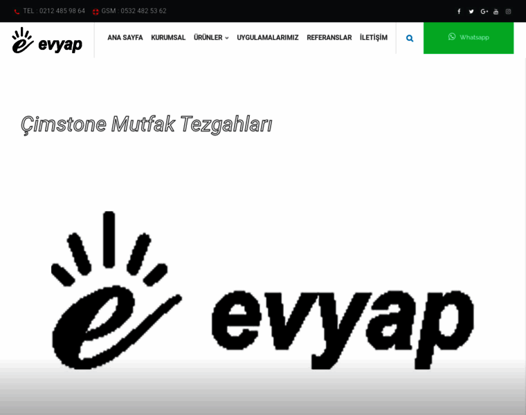 Evyapgranit.com thumbnail