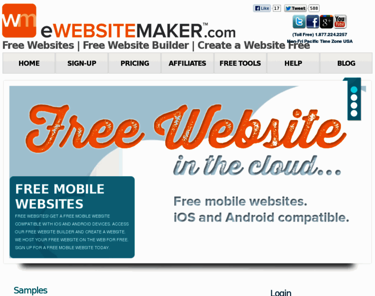 Ewebsitemaker.com thumbnail