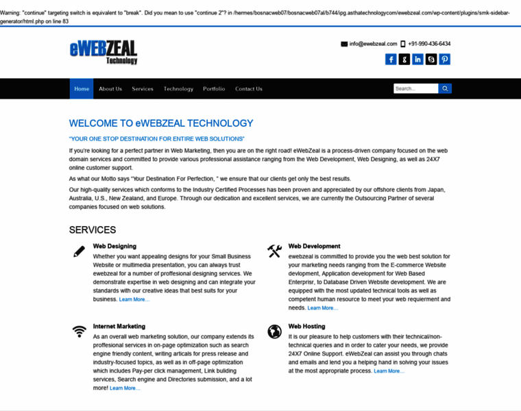 Ewebzeal.com thumbnail