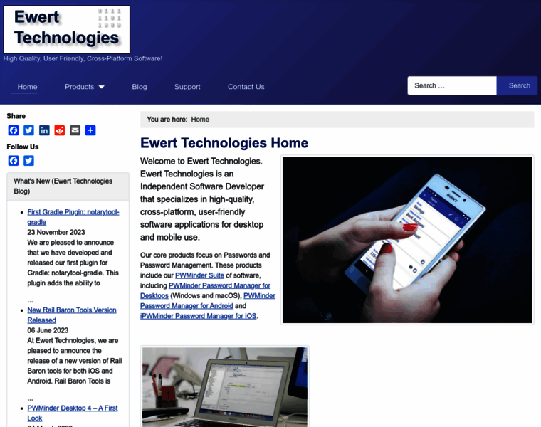 Ewert-technologies.ca thumbnail